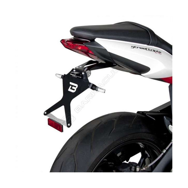Support de plaque Barracuda Triumph Street Triple R / Street Triple 13-