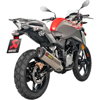 AKRAPOVIC RACE Inox BMW G310GS (S-B3R2-HRSS) homologated complete line