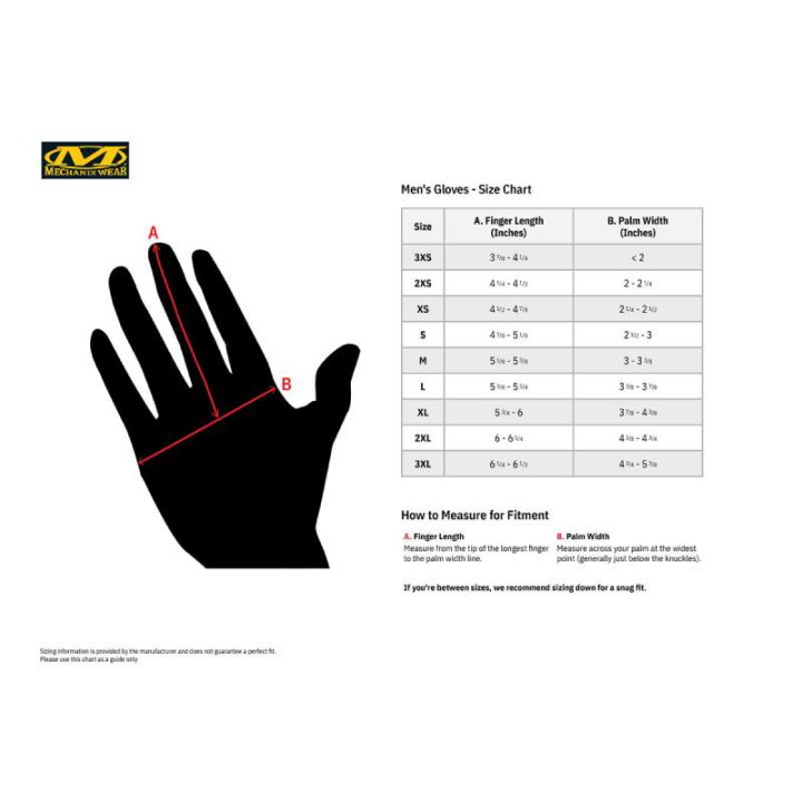 Gants d'atelier Mechanix ORIGINAL MATERIAL4X