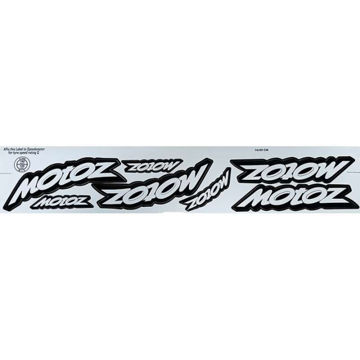 Planche de stickers MOTOZ