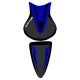 Saddle cover Bagster (2190F) Azur Nacre/Black/White Letters Kawasaki ZX6 R/RR 08 Saddle cover Bagster (2190F) Azur Nacre/Black/White Letters Kawasaki ZX6 R/RR 08