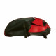 Tapis de réservoir Bagster noir/rouge (1464F) Triumph Bonneville T 100