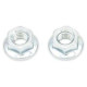 Écrous à bride (x10) Bolt M8x125 tête 12mm 
