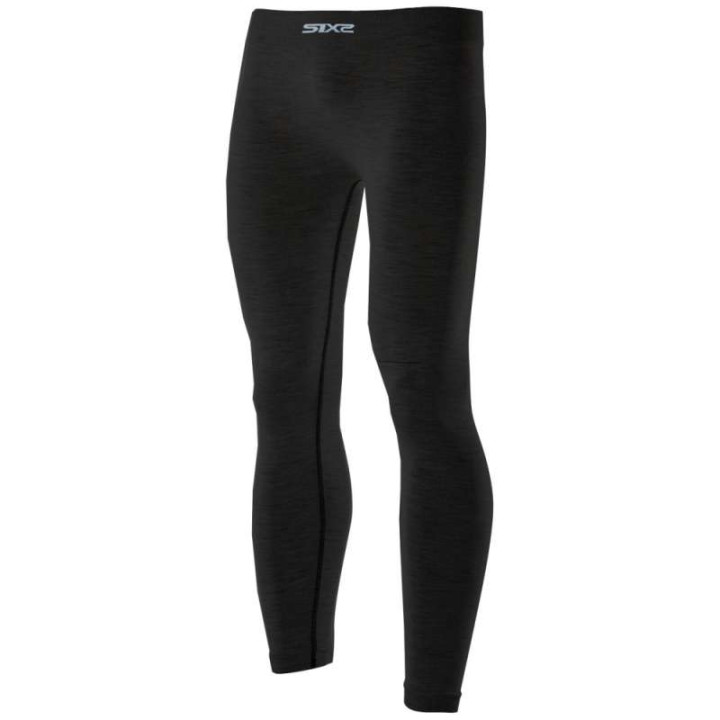 Pantalon thermique SIXS PNX MERINOS BLACK