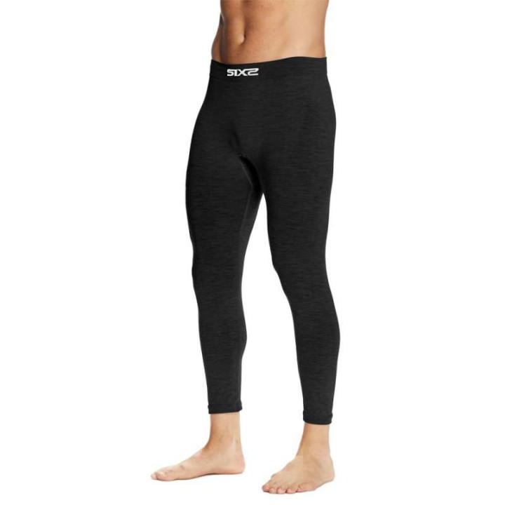Pantalon thermique SIXS PNX MERINOS BLACK