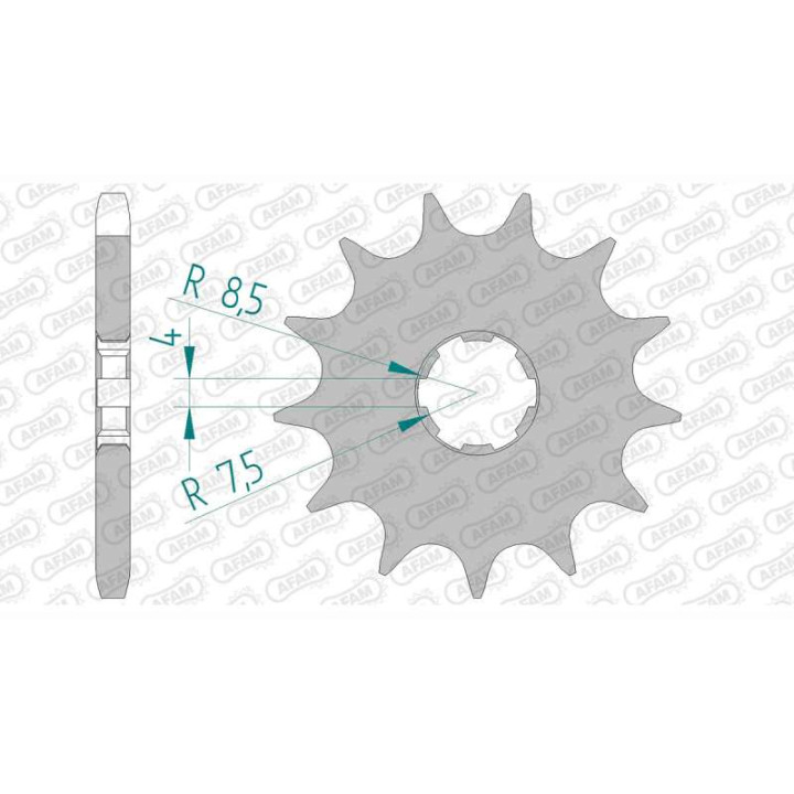 AFAM 11 teeth not 428 type 20113 Kymco KPW 50