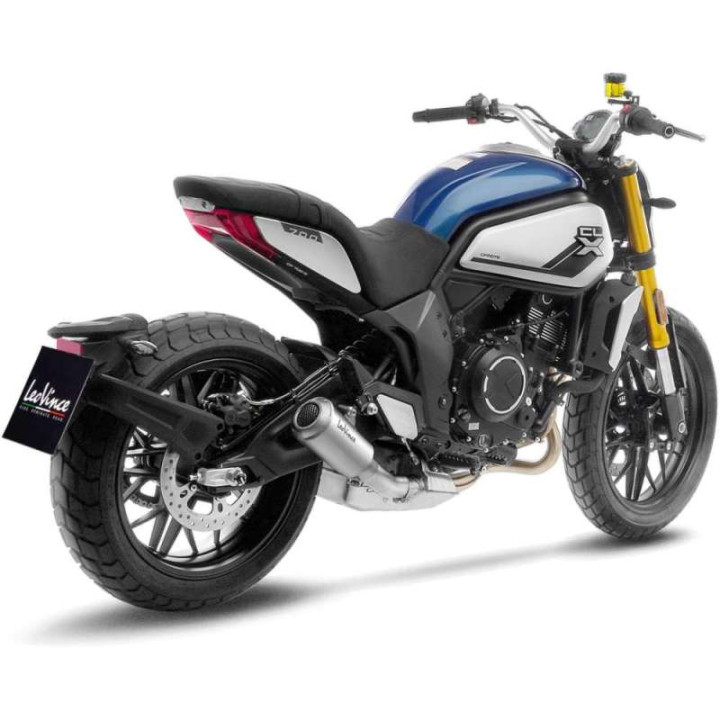 Silencieux homologué LeoVince LV-10 Inox (15256) CF Moto CL-X 700 Heritage/Sport
