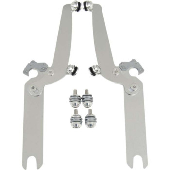 Fixation pare-brise Memphis Shades Sportshield Harley FLS Softail