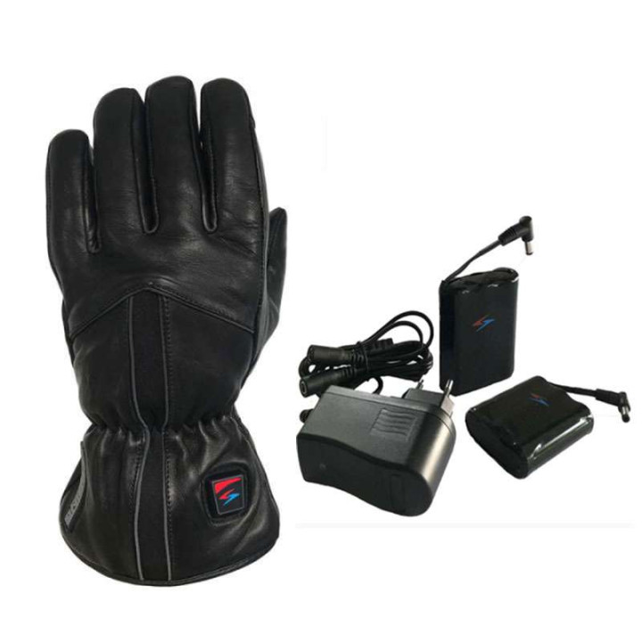 Gants moto chauffants Gerbing XTREME GT 2.0 + Kit 2 batteries/chargeur Gerbing 12V 2500 mAh