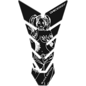 Protection de réservoir moto OneDesign BLACK ED. WOMAN CGBE11P