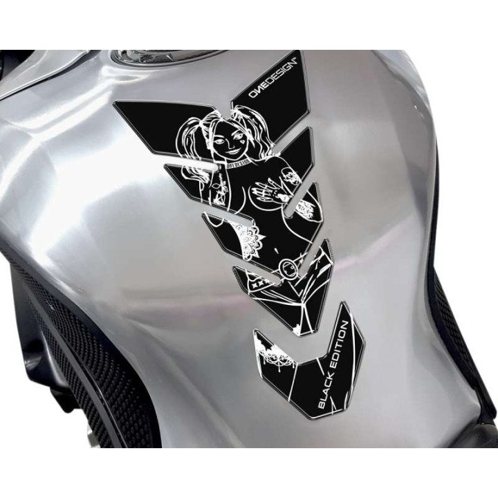 Protection de réservoir moto OneDesign BLACK ED. WOMAN CGBE11P