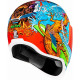 Casque moto Icon AIRFORM DINO FURY BLUE
