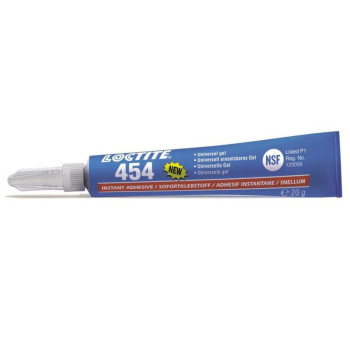 Colle cyanoacrylate LOCTITE 454 gel tube 5g