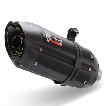 Mivv SUONO approved muffler Inox black (H.051.L9) Honda CB500F/CBR500R
