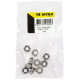 Ecrous Nylstop (x10) M6x4mm MYRA