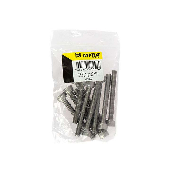 Vis BTR inox (x10) M6x50mm MYRA