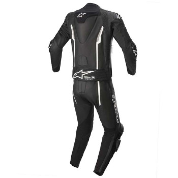Alpinestars MISSILE V2 2PC Leather Motorcycle Suit Black/White Alpinestars MISSILE V2 2PC Leather Motorcycle Suit Black/White