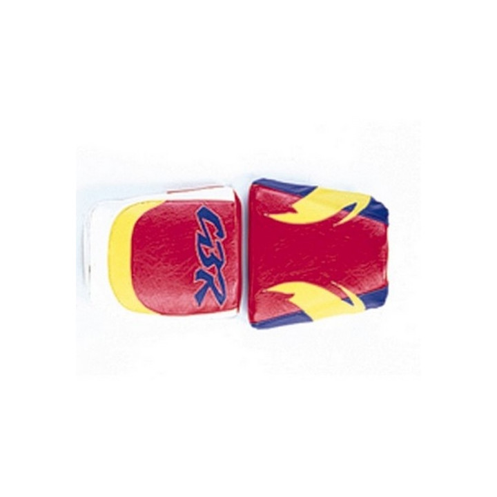Saddle cover Bagster (2052B) Coquelicot/Violet Fonce/Citron/Blanc/Letters Viole Honda CBR900 96
