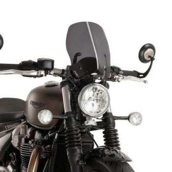 Pare-brise Puig NAKED NEW GENERATION (9437) Triumph BONNEVILLE BOBBER