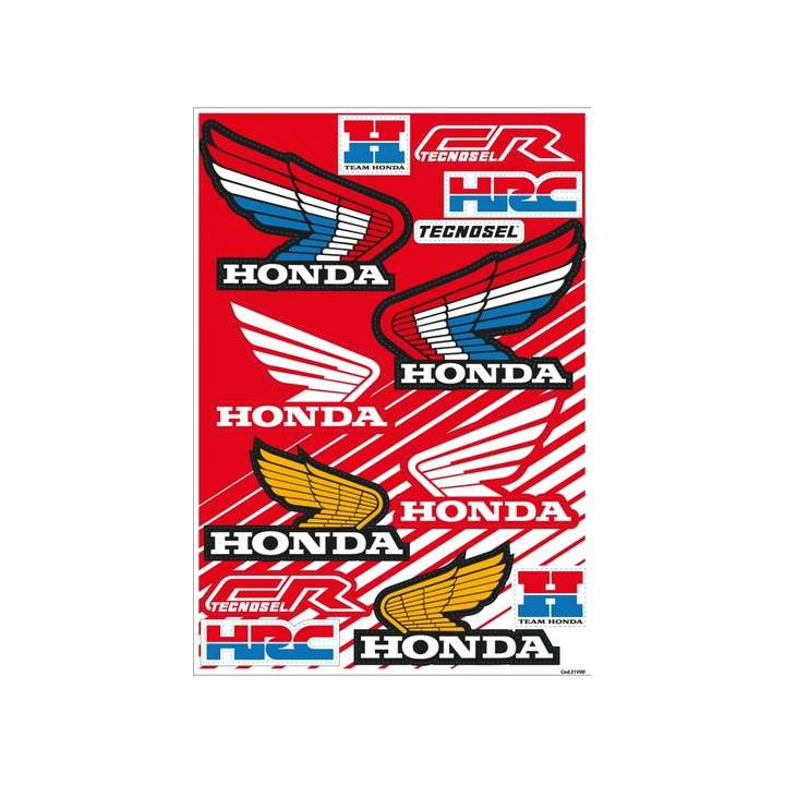 TECNOSEL Vintage Honda sticker sheet