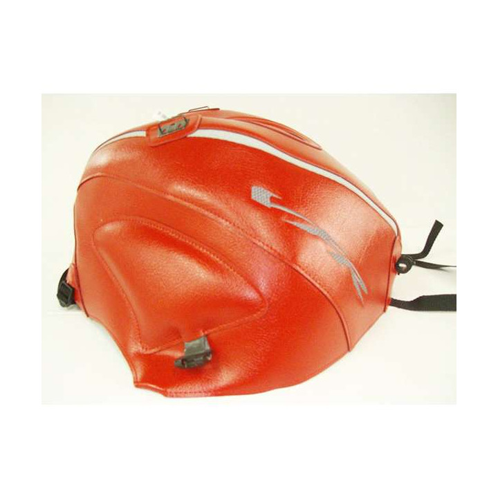 Tapis de réservoir Bagster rouge/bande grise (50e anniversaire) (1355D) Honda VFR800