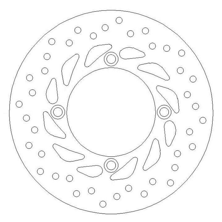 Brake disc Ferodo HONDA FMD0009R