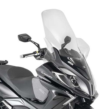 Bulle incolore Givi +31,5 cm (D6107ST) Kymco Downtown 125i/350i Bulle incolore Givi +31,5 cm (D6107ST) Kymco Downtown 125i/350i