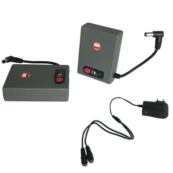 Kit 2 batteries + chargeur pour produits Gerbing 12V 1900 mAh