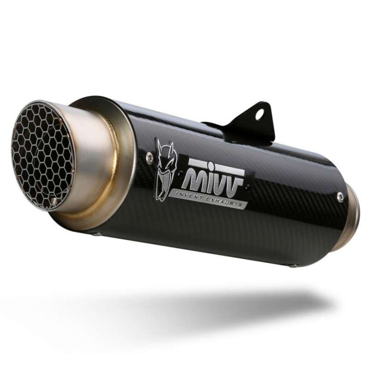 Silencieux homologué Mivv GP PRO Carbone (K.045.L2P) Kawasaki Z900