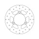 Brembo Oro Series front/rear brake disc 68B40729 Suzuki SIXTEEN 125/150 08-