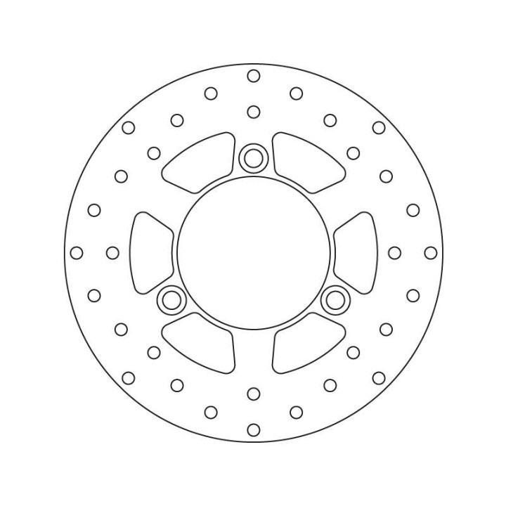 Brembo Oro Series front/rear brake disc 68B40729 Suzuki SIXTEEN 125/150 08-