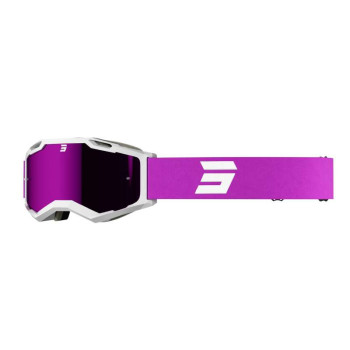 Masque moto cross Shot IRIS 2.0 TECH PURPLE GLOSSY