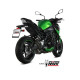 Silencieux Mivv DOUBLE GUN Inox noir (K.052.SDGB) Kawasaki Z900