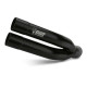 Silencieux Mivv DOUBLE GUN Inox noir (K.052.SDGB) Kawasaki Z900
