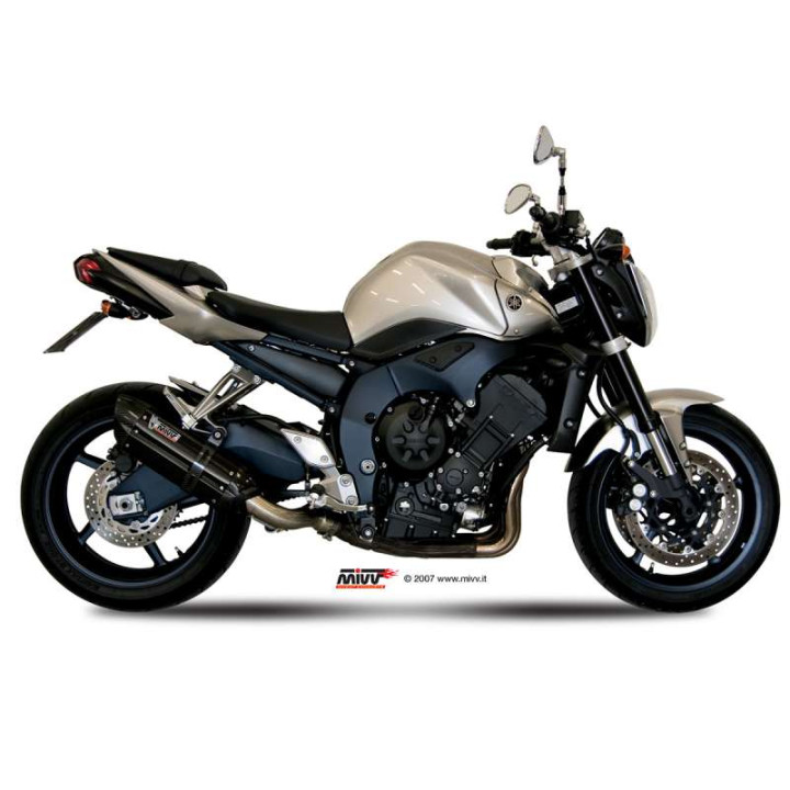 Silencieux Mivv SUONO Inox noir (Y.023.L9)  Yamaha FZ1