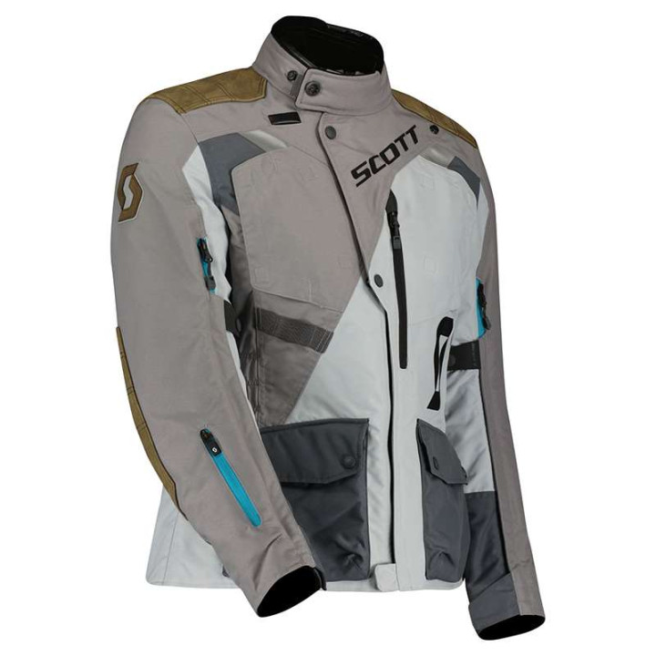 Veste femme moto Scott DUALRAID DRYO WOMEN GREY