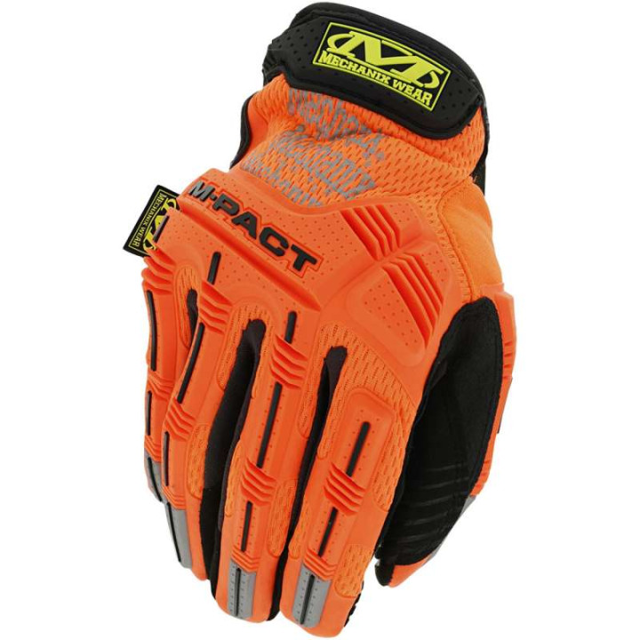 Gants d'atelier Mechanix M-PACT HI-VIZ ORANGE
