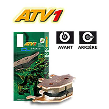 Plaquettes de frein sinter CL BRAKES 1195ATV1