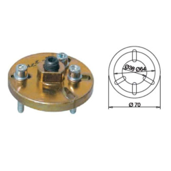 Arrache volant BUZZETTI 3 points M6x1.00 Arrache volant BUZZETTI 3 points M6x1.00
