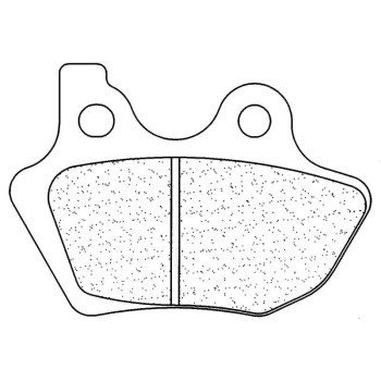 Plaquettes de frein sinter CL BRAKES 2958A3+