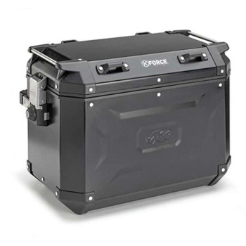 Black left suitcase Kappa KFR48B K-FORCE Black left suitcase Kappa KFR48B K-FORCE