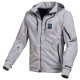 Macna BREEZE Summer Motorcycle Jacket Light Grey