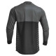 Thor HALLMAN DIFFER SLICE 2023 CHARCOAL/BLACK motocross jersey Thor HALLMAN DIFFER SLICE 2023 CHARCOAL/BLACK motocross jersey