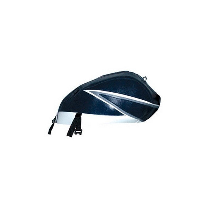 Tapis de réservoir Bagster bleu fonce/blanc/acier/bleu (1435H) Suzuki GSX1400