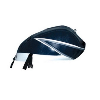 Tapis de réservoir Bagster bleu fonce/blanc/acier/bleu (1435H) Suzuki GSX1400 Tapis de réservoir Bagster bleu fonce/blanc/acier/bleu (1435H) Suzuki GSX1400