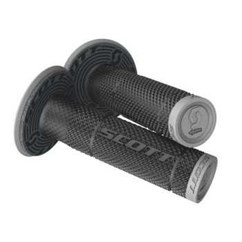 Poignées Scott SX II + Donut GRIP Noir/Gris