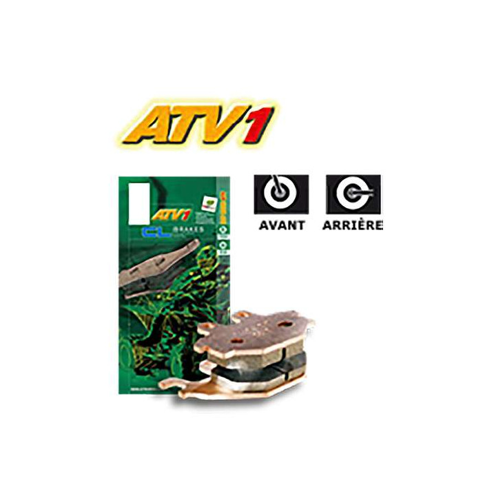 Inter brake pads CL BRAKES 1222ATV1