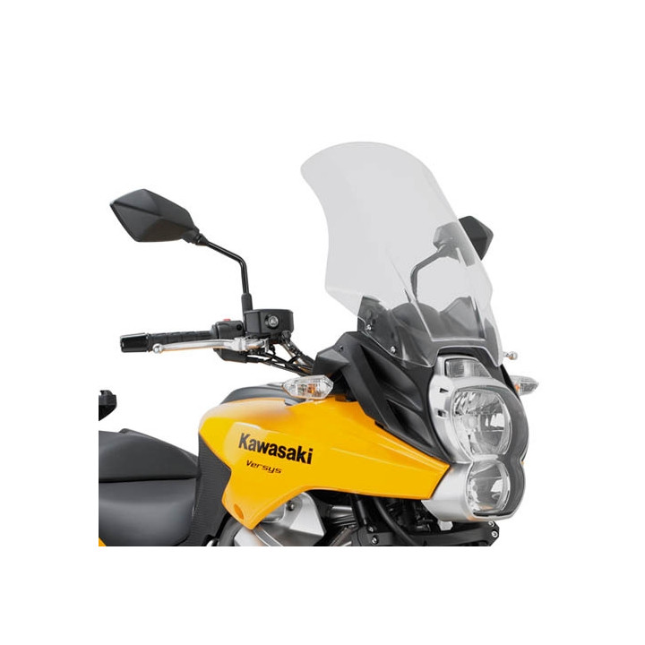 Bulle incolore +21cm Givi (D410ST) Kawasaki 650 Versys 10-14