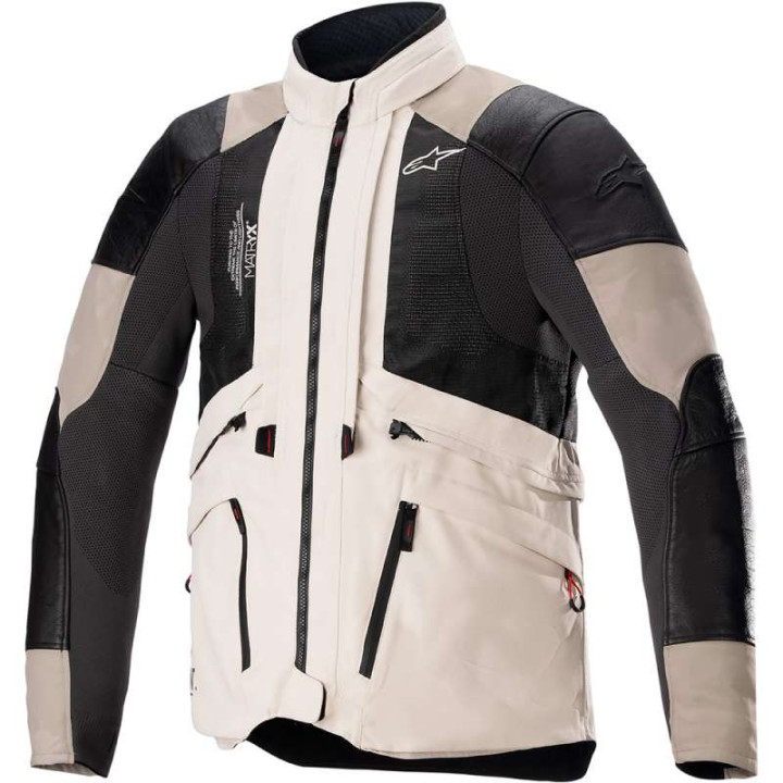 Alpinestars AMT-10LAB DRYSTAR XF Beige/Black motorcycle jacket