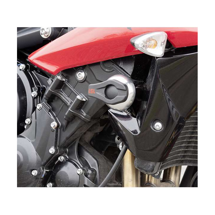 Kit fixation Crash Pad LSL noir Triumph 675 Street Triple 13-16